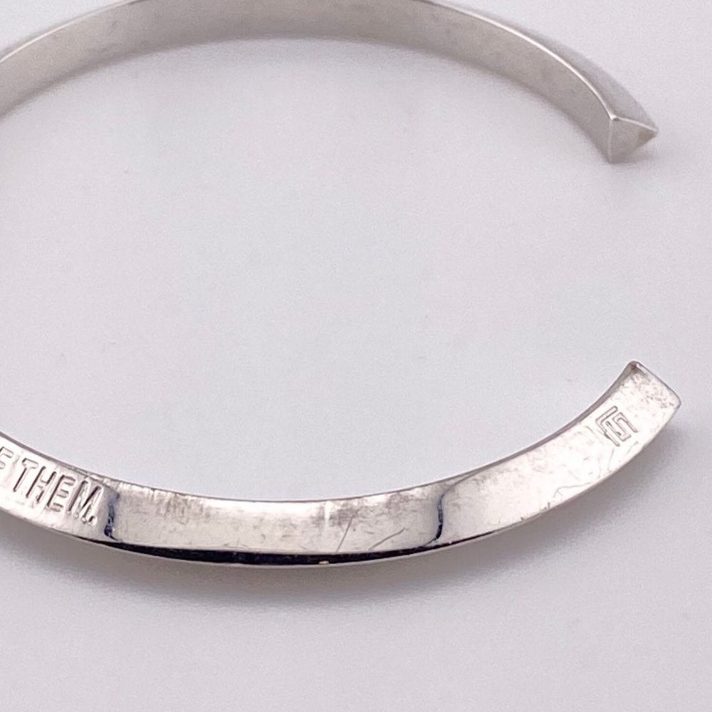 5/$20 Stella Valle Strong Women May We Know Them Silver Bracelet - Picture 12 of 12